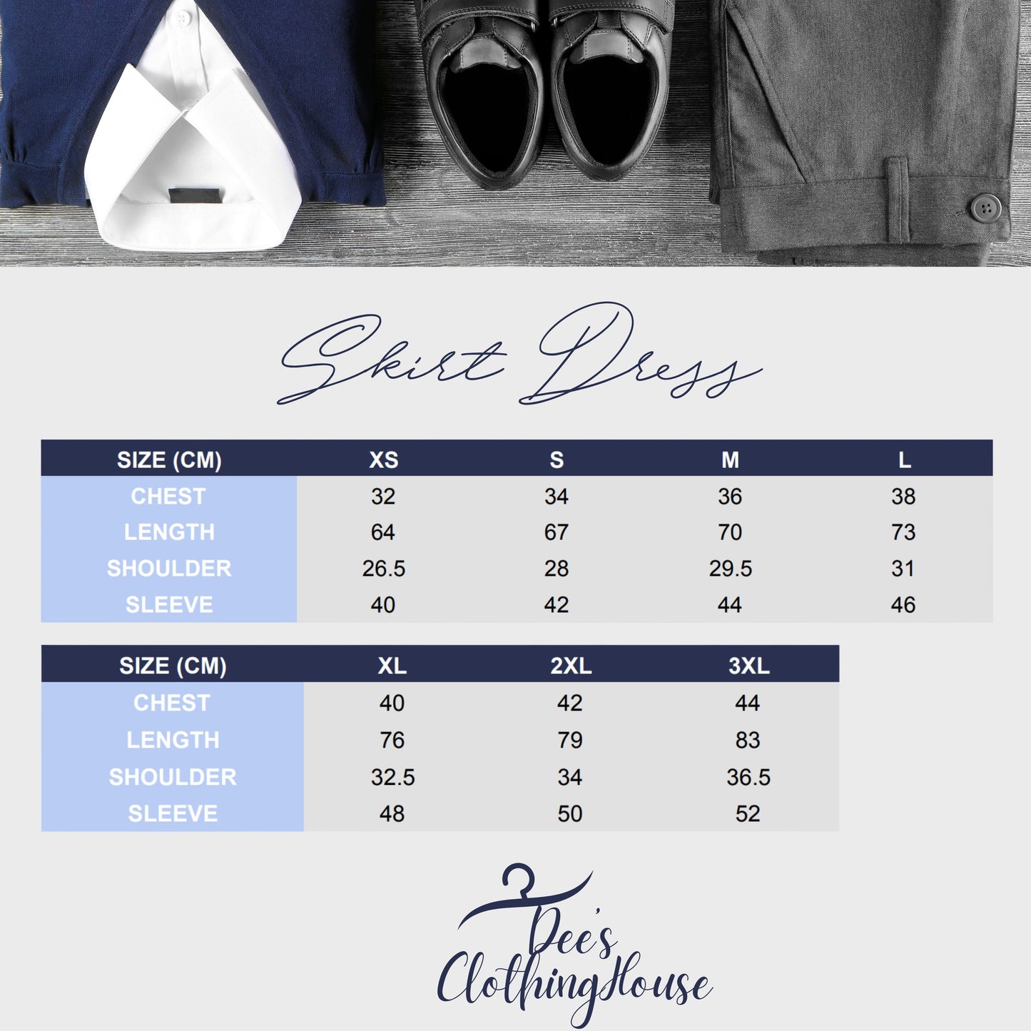 Girls Full-Sleeve Skirt Dress (Grades K-3)