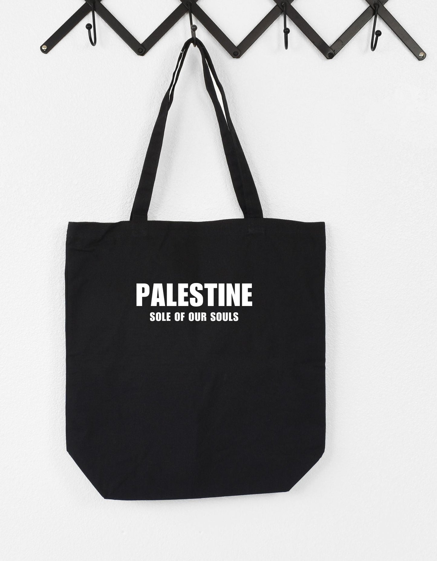 Land Of God Design Tote Bag