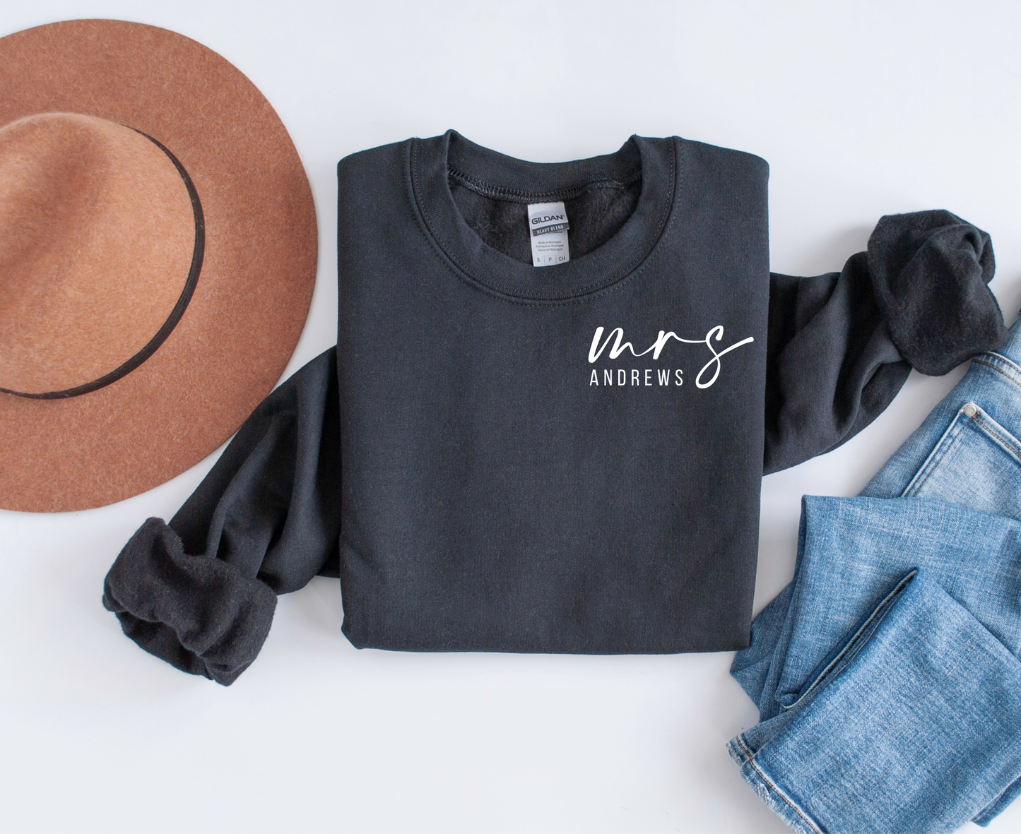 Mr. & Mrs. Couple's Crewnecks