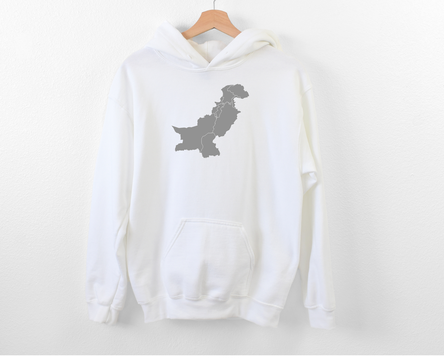 Pakistan Map Pullover hoodie