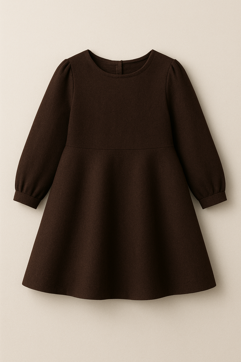 Girls Full-Sleeve Skirt Dress (Grades K-3)