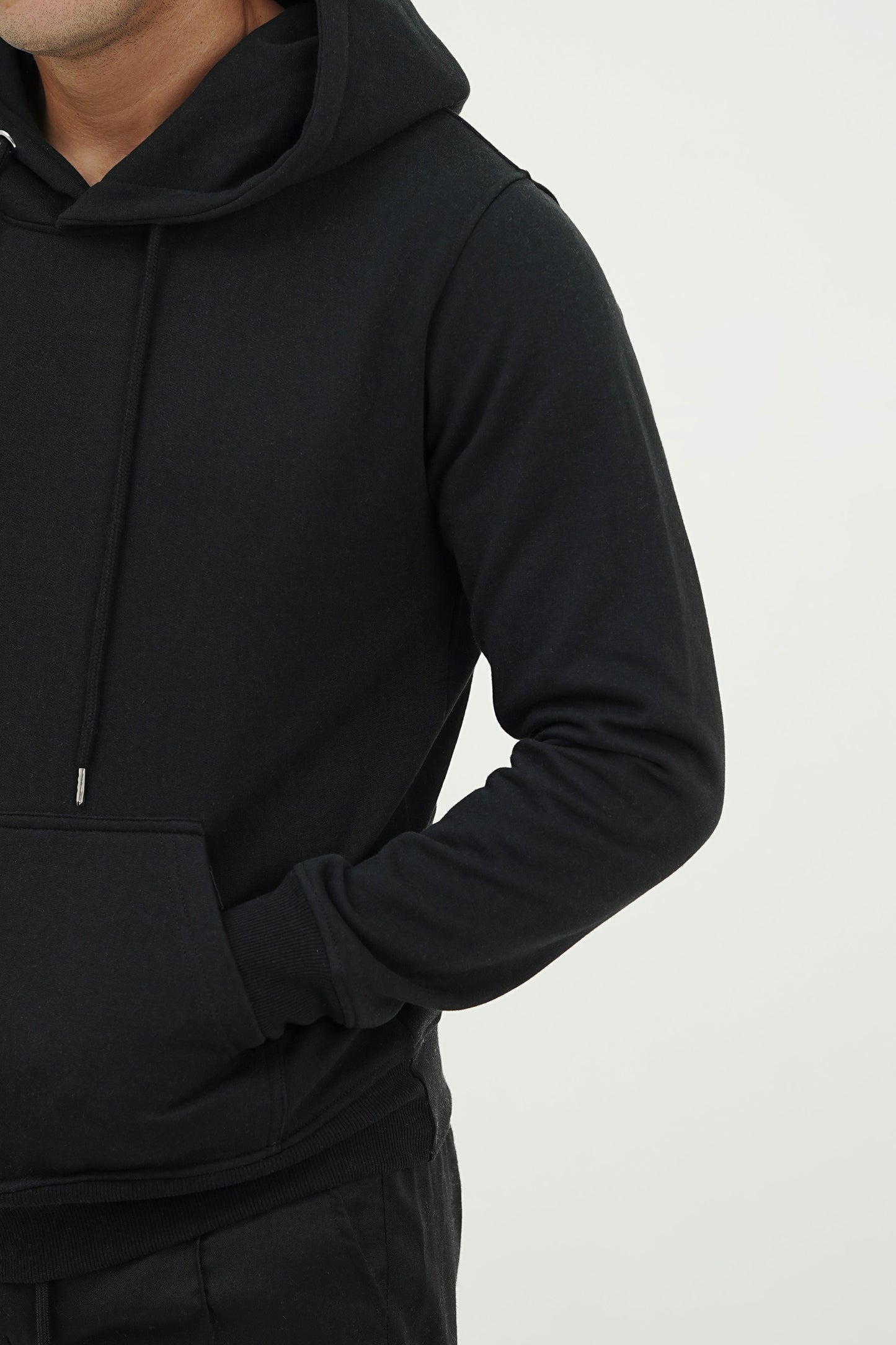 Black Pullover Hoodie