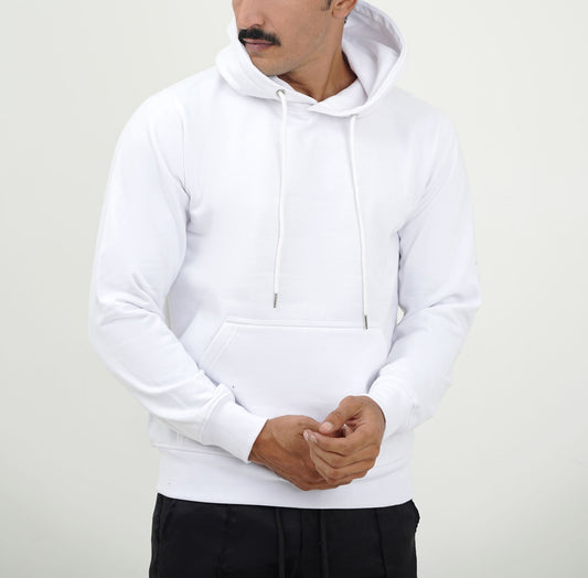 White Pullover Hoodie