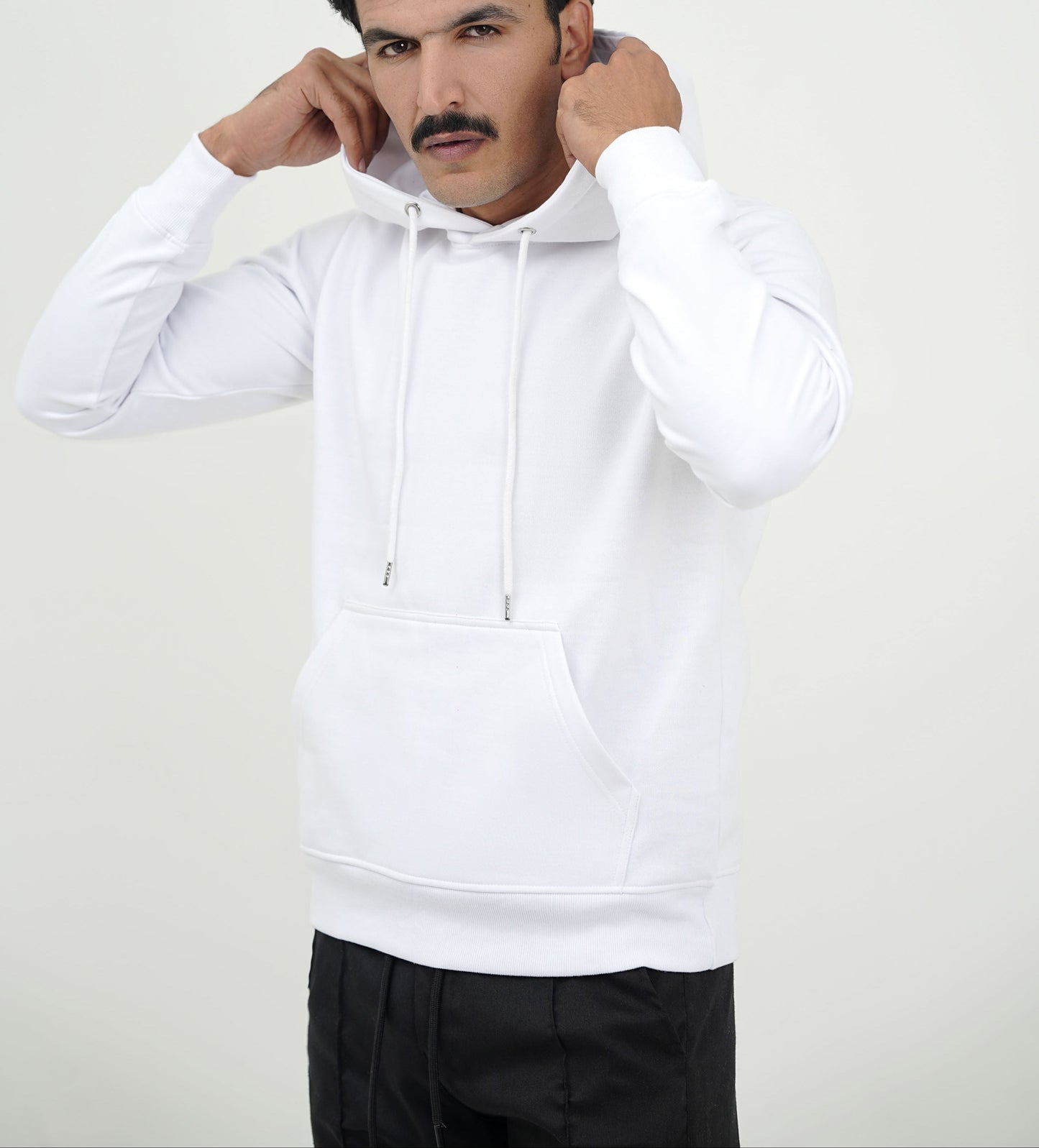 White Pullover Hoodie