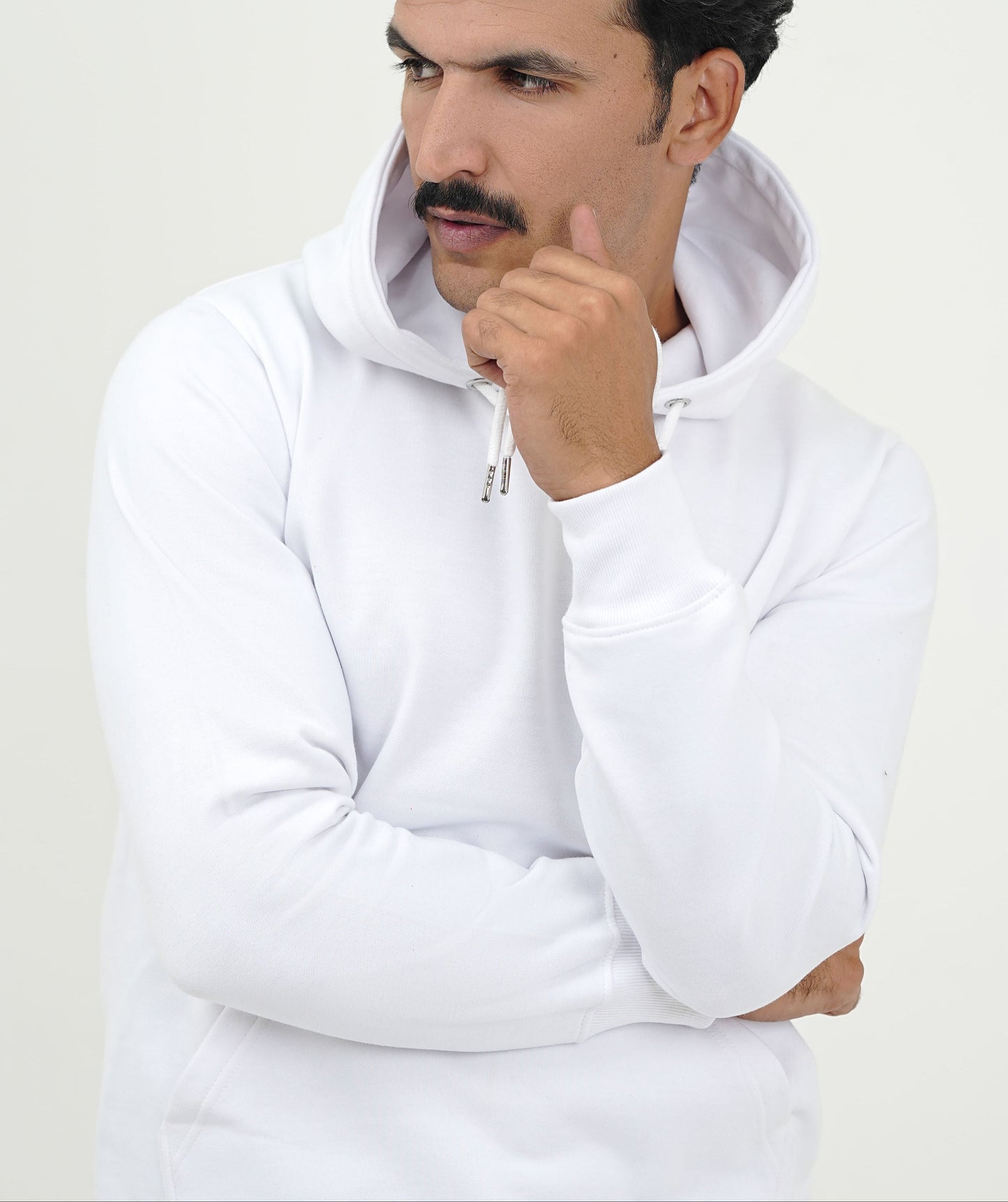 White Pullover Hoodie