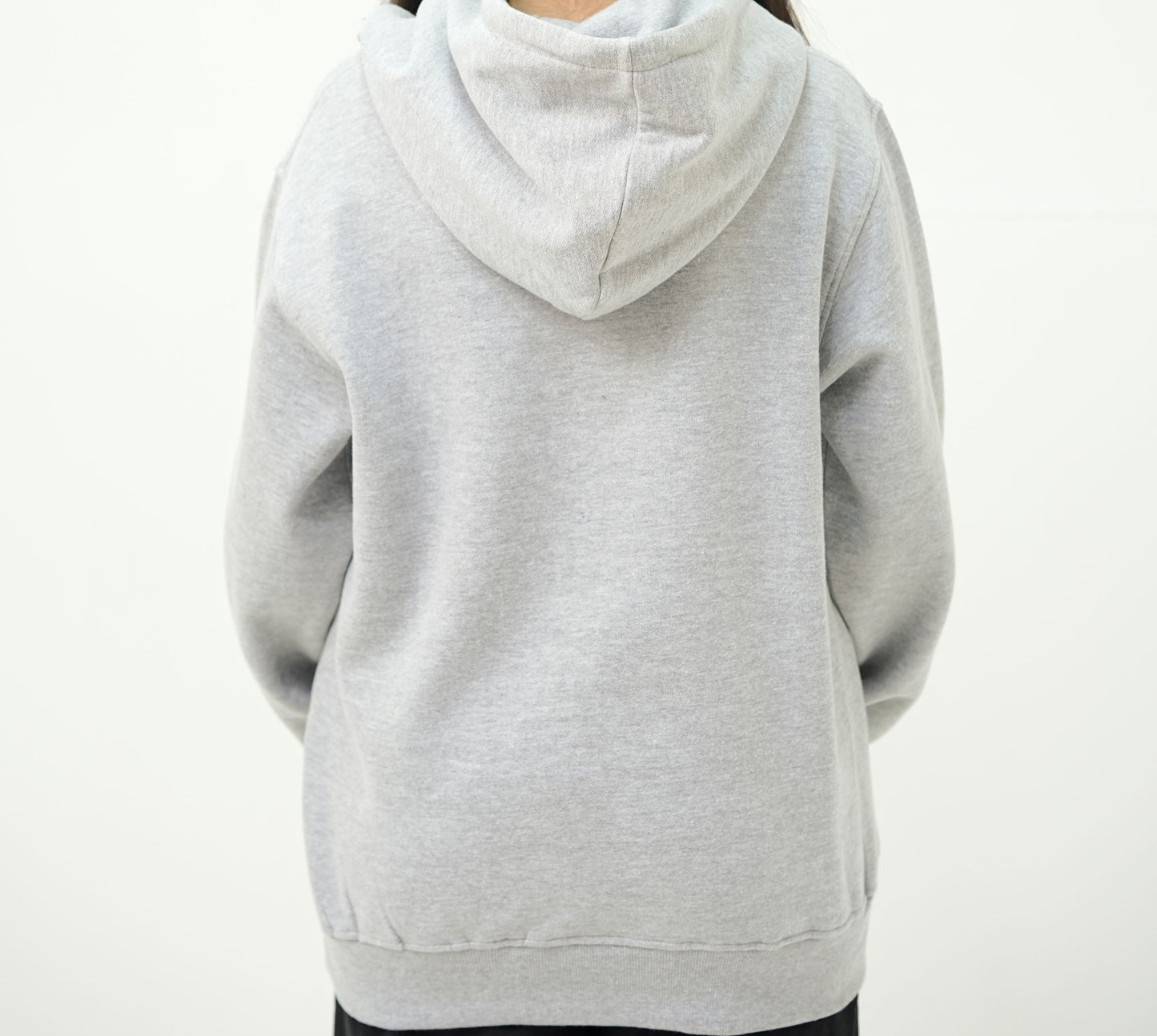 Grey Pullover Hoodie