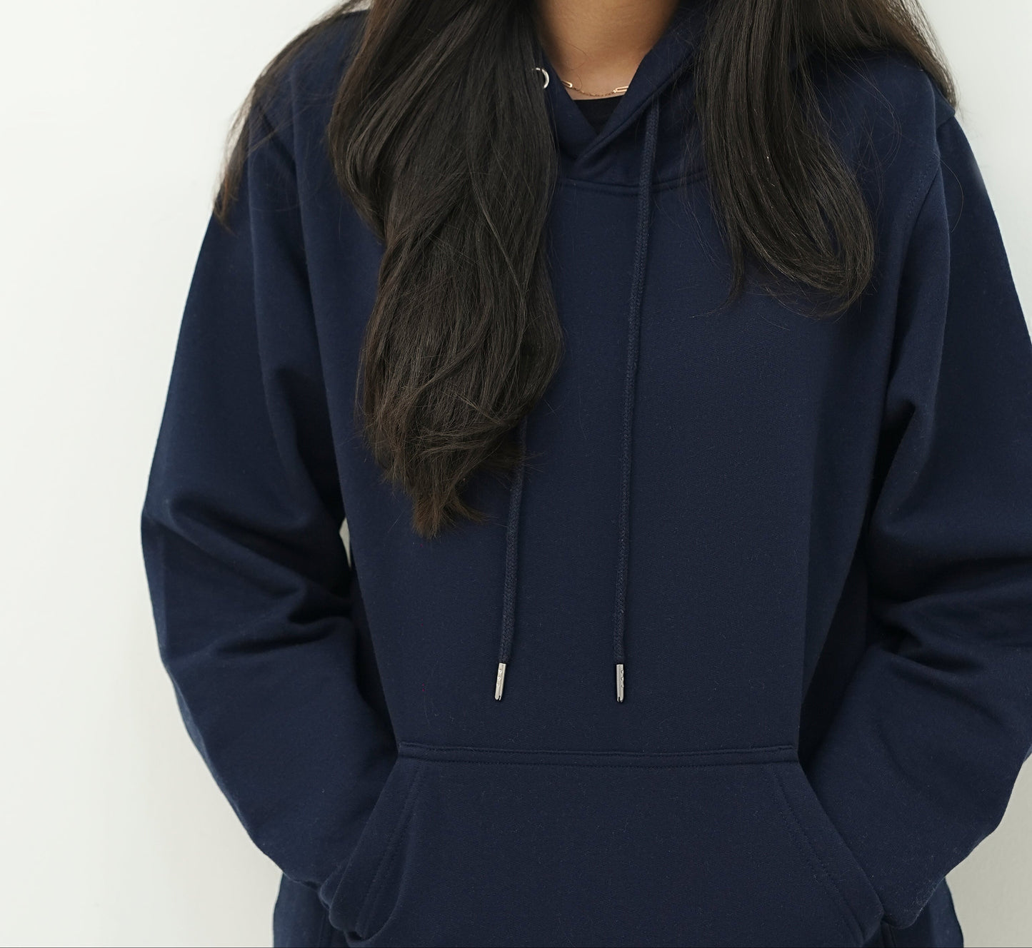 Navy Pullover Hoodie