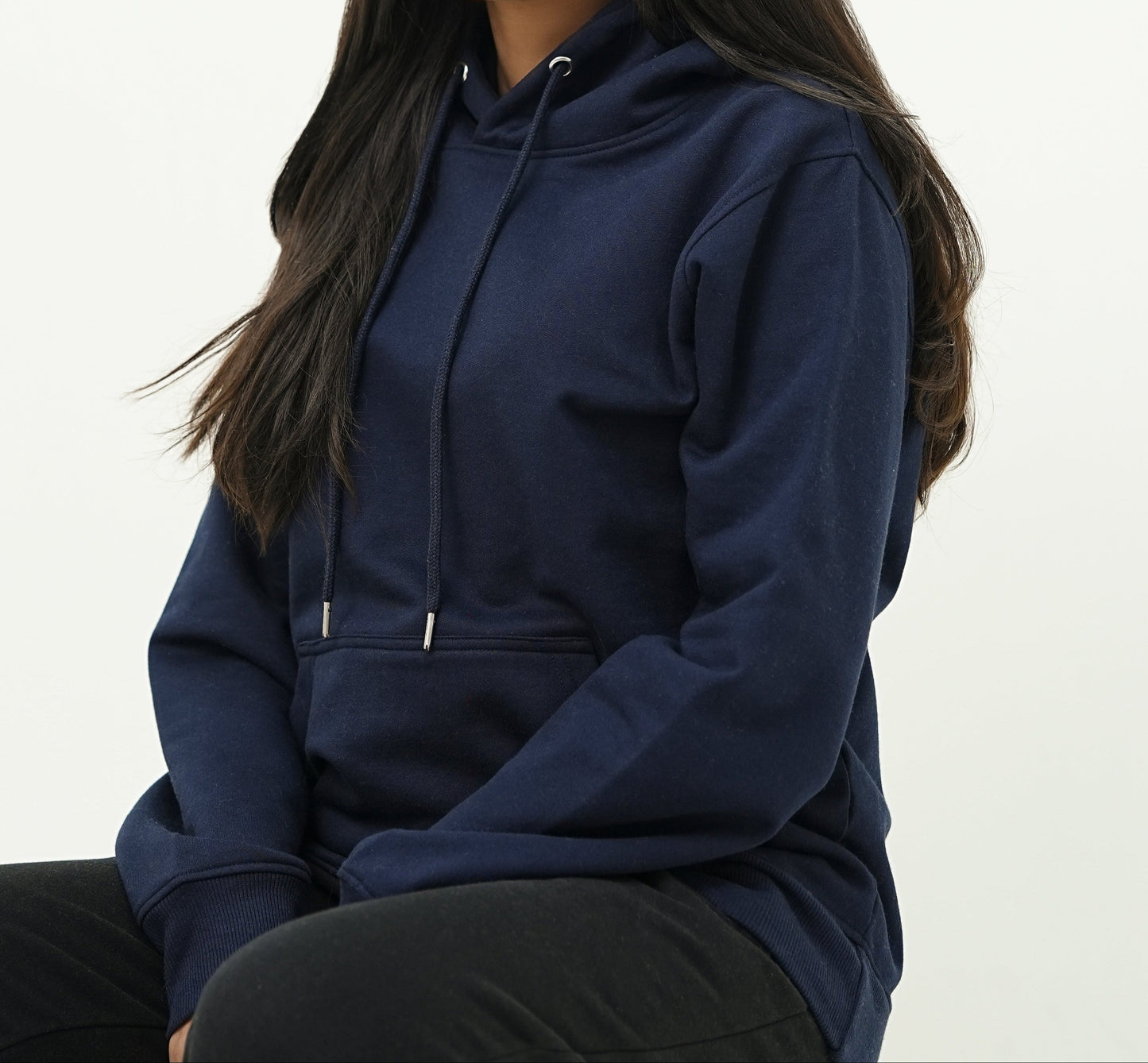 Navy Pullover Hoodie