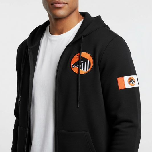 Basketball Coach Zipper Hoodie